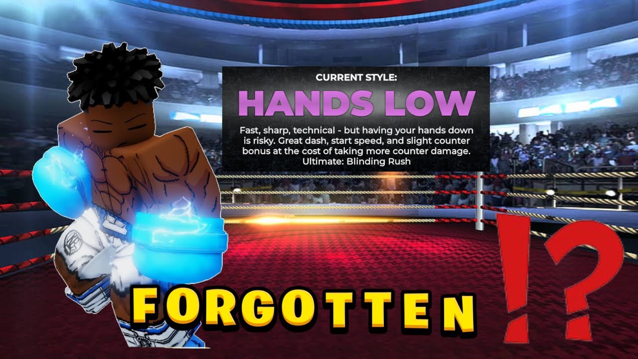 IS HANDS LOW FORGOTTEN?! | Untitled Boxing Game