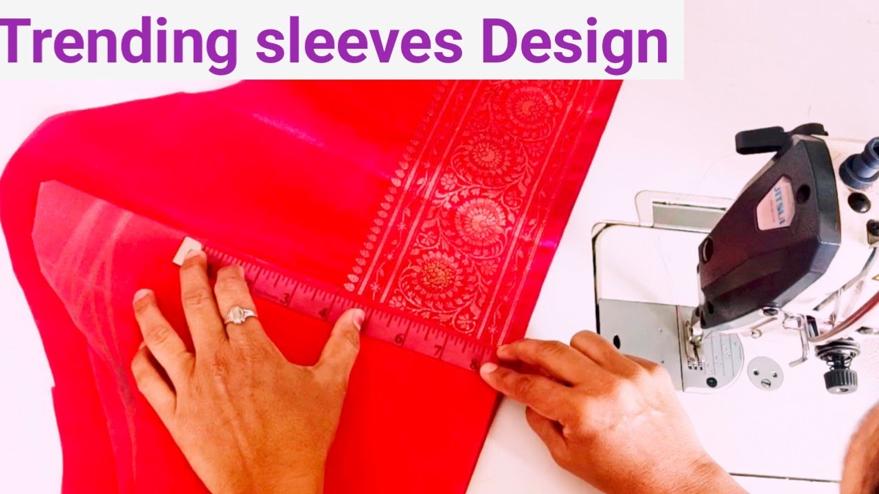 अगदी सोप्या पद्धतीने शिका Trending sleeves Design Latest sleeves Design Anita creative fashion 