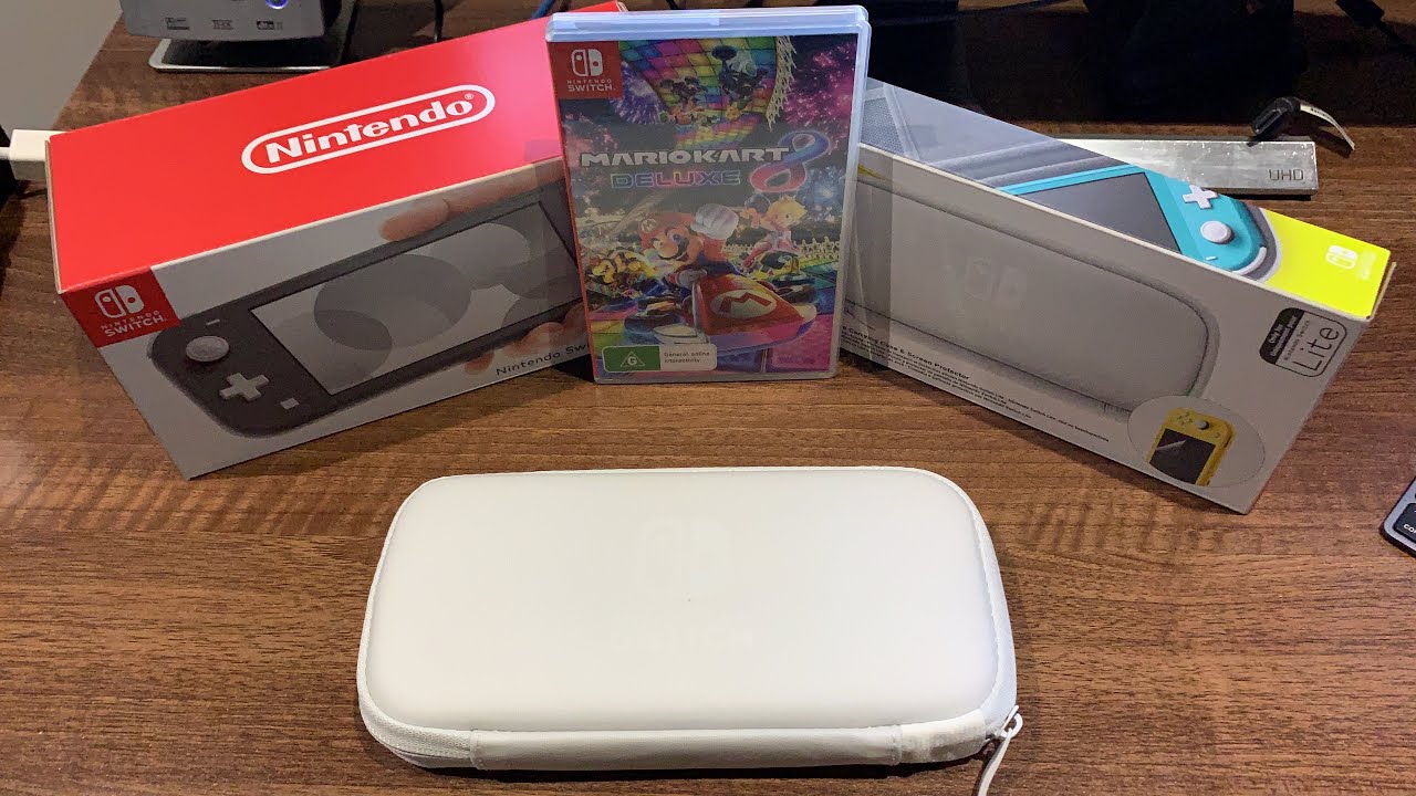 Switch Lite Bundle Unboxing
