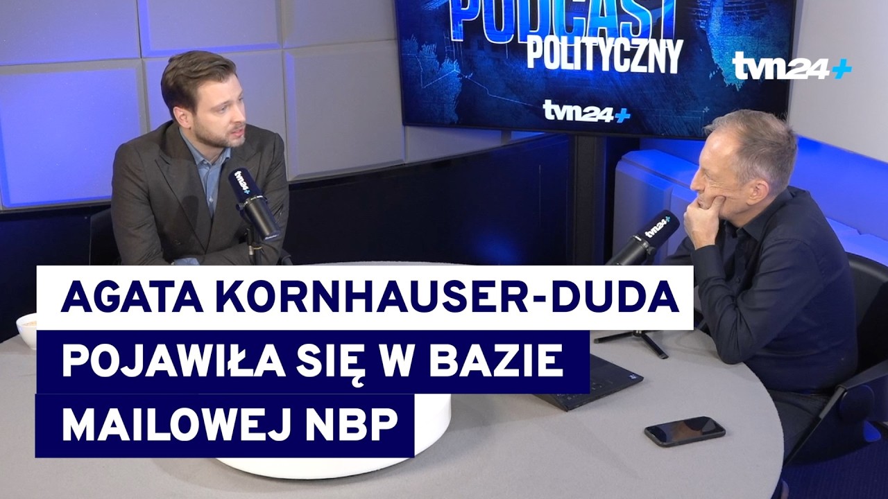 Agata Kornhauser-Duda pojawiła się w bazie mailowej NBP. 