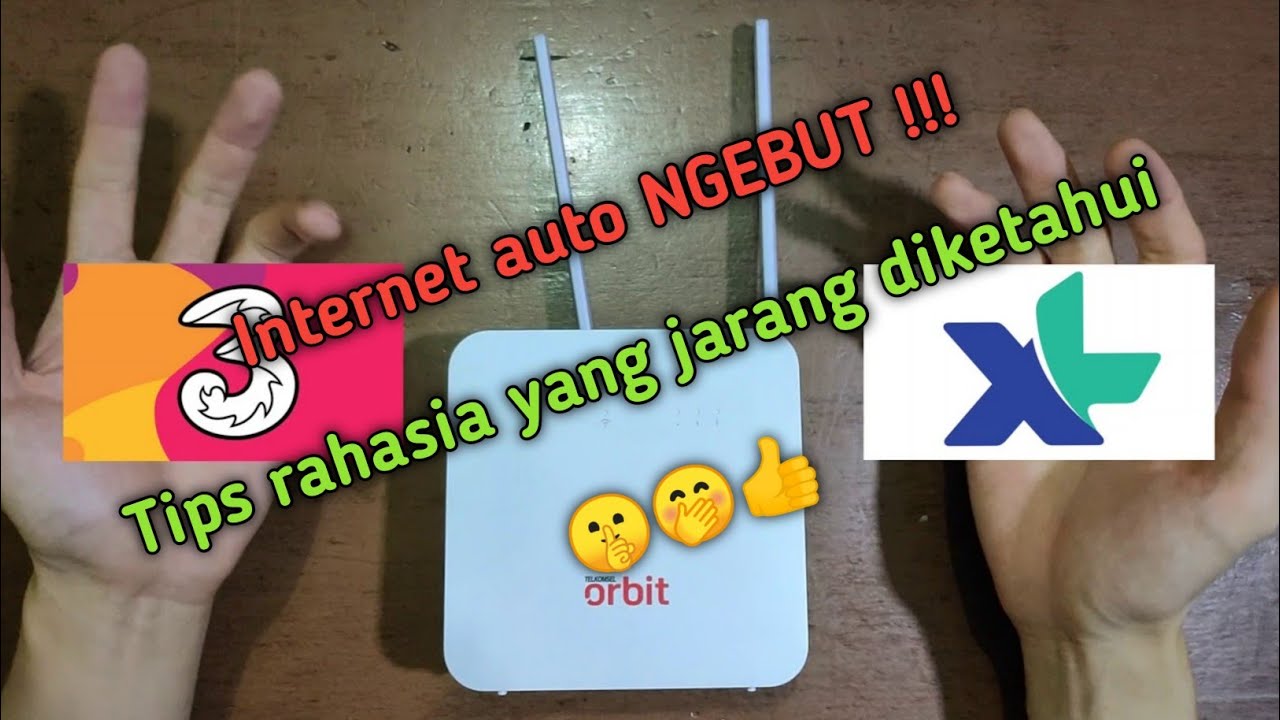 Tips RAHASIA memperkuat sinyal modem 4G telkomsel orbit star 2 huawei b312 - PART 2