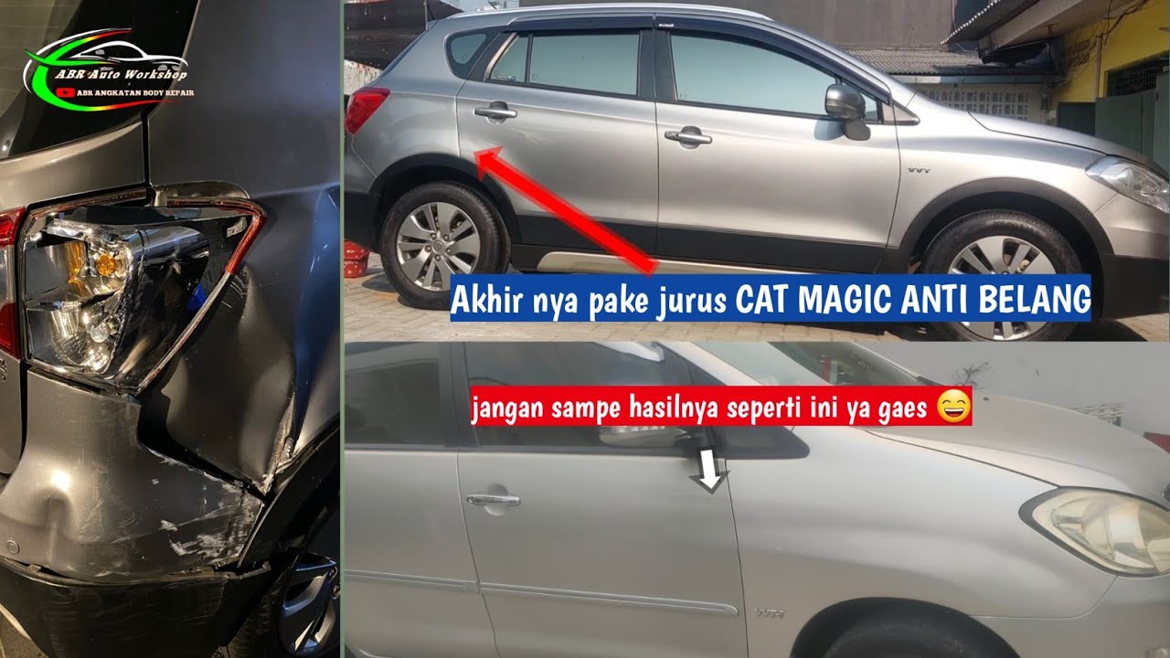 🔴MAU TAU CARA Restorasi Mobil Tabrakan Plus Cat Magic Anti Belang?