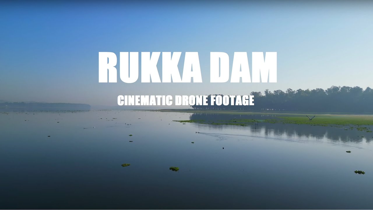 Rukka Dam | Cinematic drone view of a Scenic Dam  | Sunrise to Sunset in 4K60fps | Jharkand | India