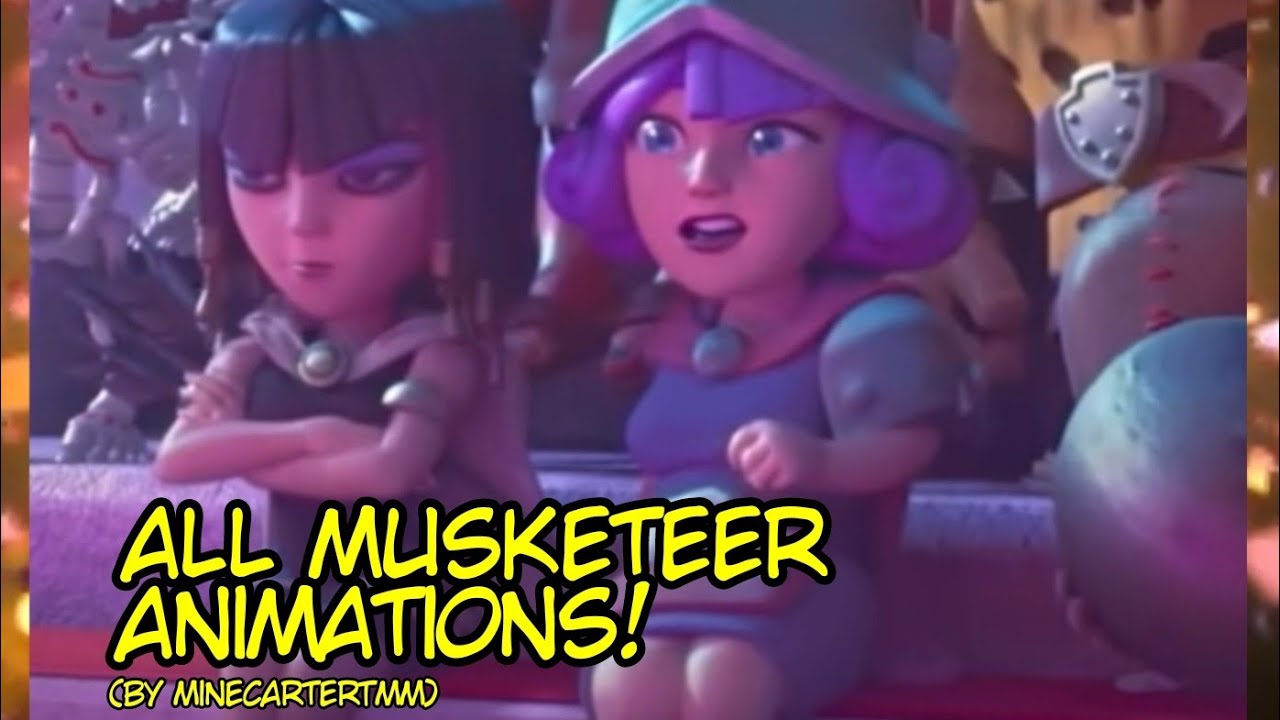ALL Musketeer Animations (Release - Nov 2025)
