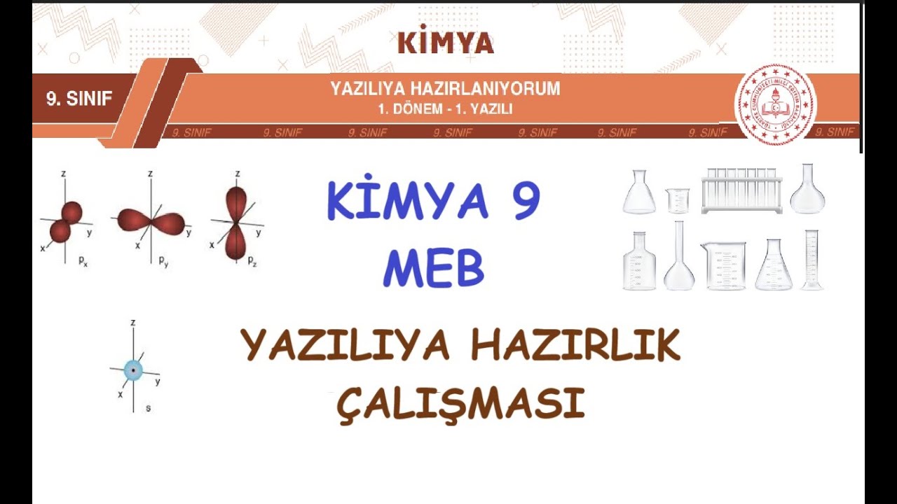 9. SINIF KİMYA YAZILI HAZIRLIK MEB