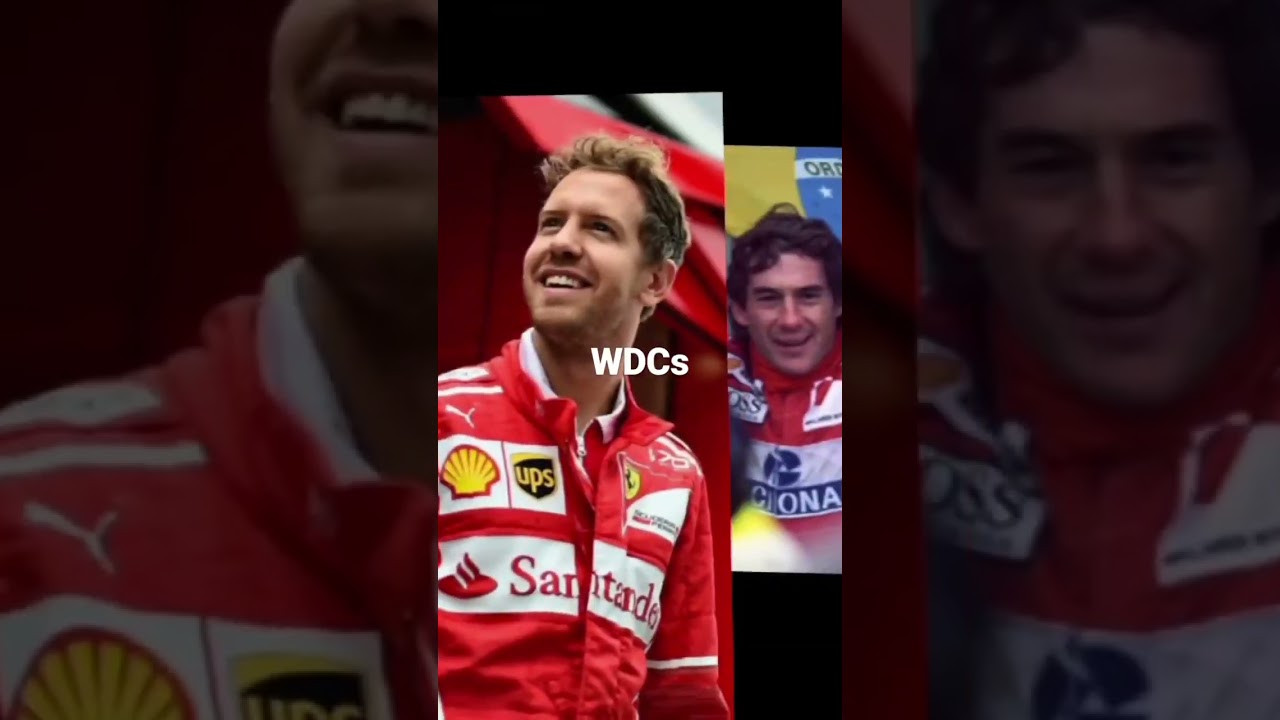 Senna vs Sebastian Vettel 