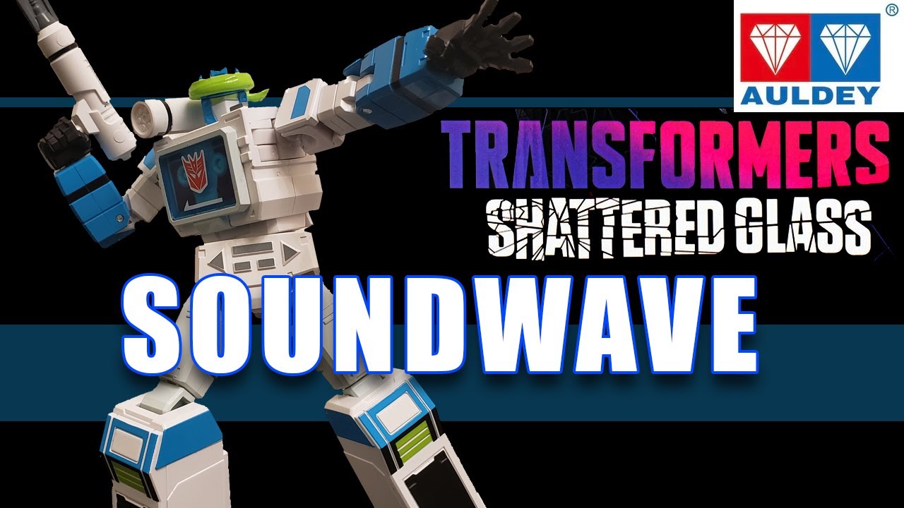 Auldey Transformers AAES Shattered Glass Soundwave Review