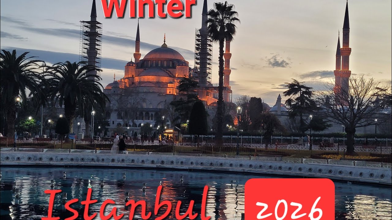 Istanbul in Winter'26.#travel #adventure #trip #beautiful #istanbul #visit #place #turist #explore