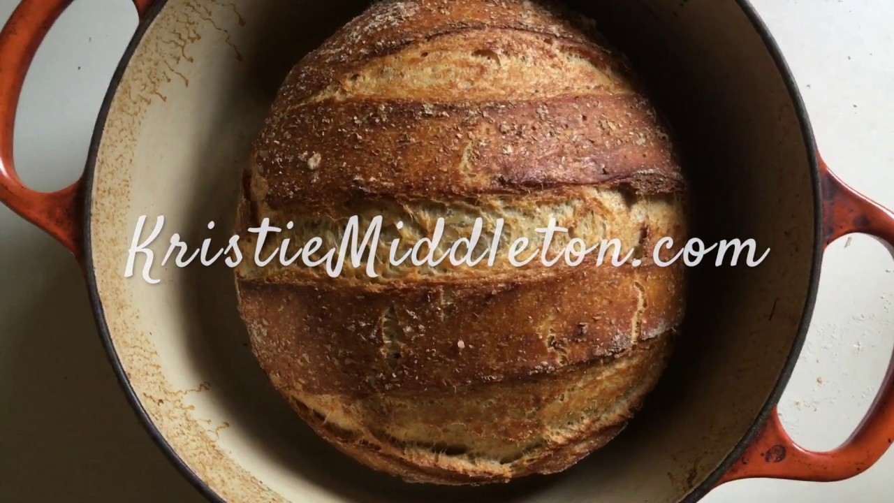 Overnight Sourdough Bread