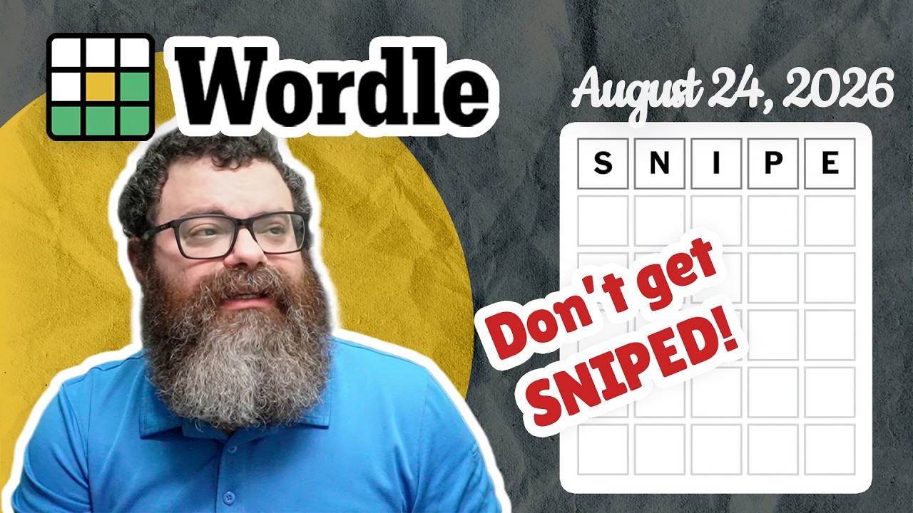 Anticipate! | Wordle #1892 (August 24, 2026)