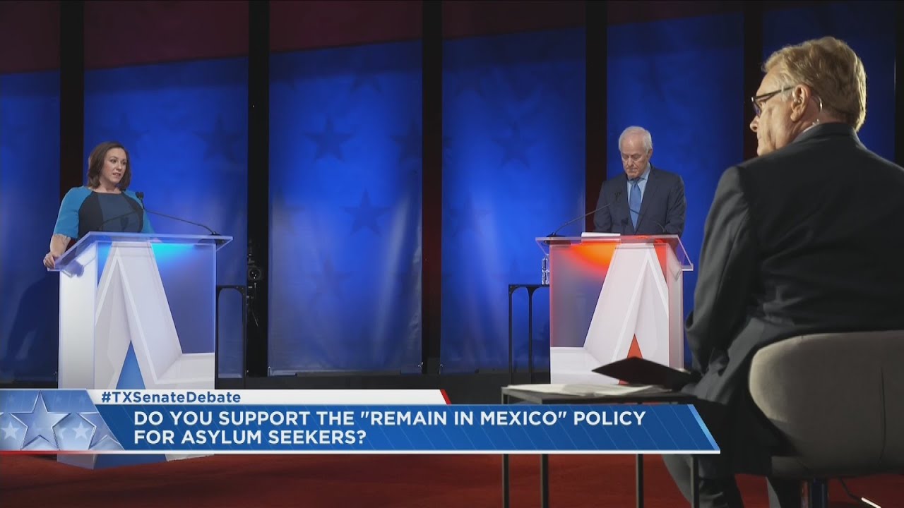 Full US Senate Debate: John Cornyn and MJ Hegar