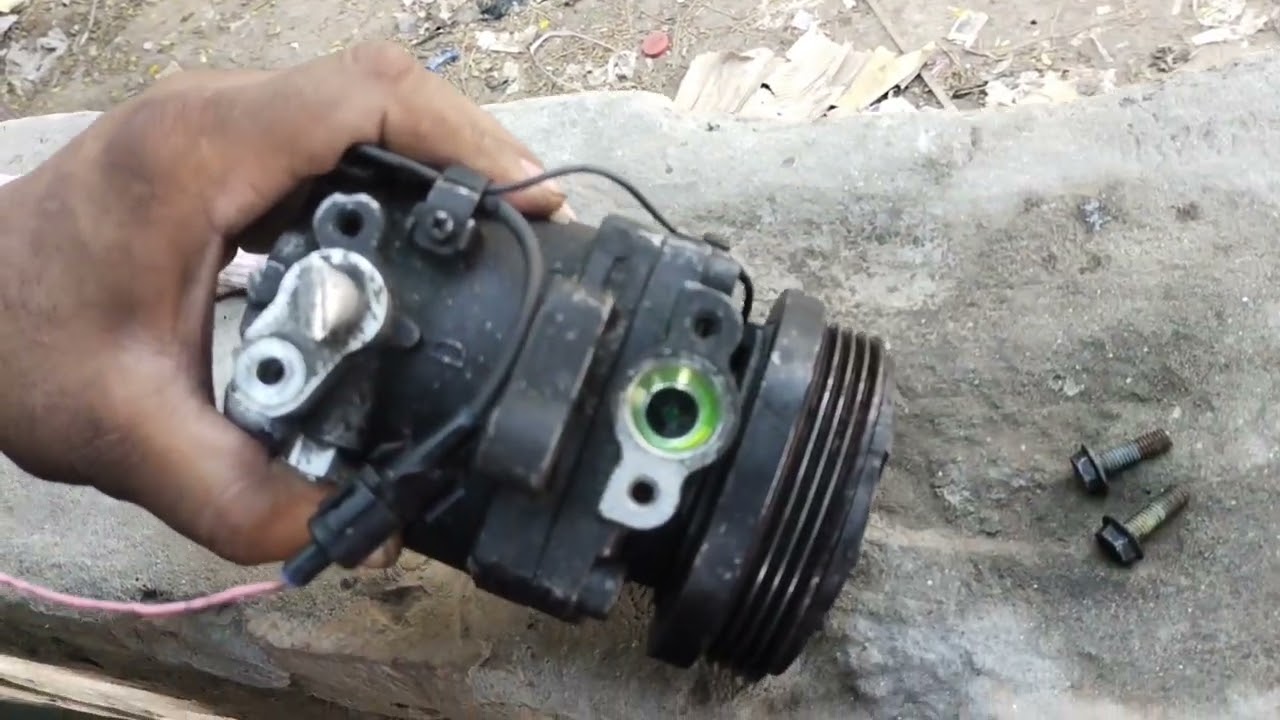 Suzuki Every Ac compressor replace