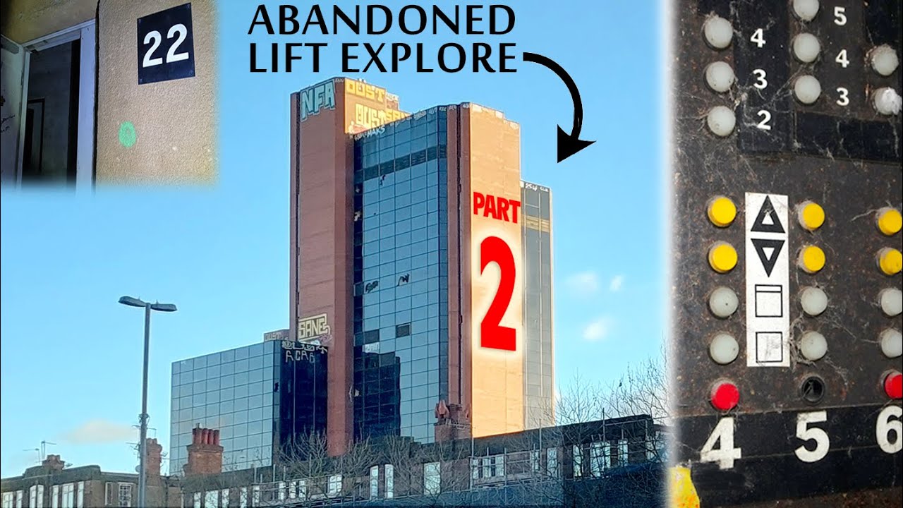 ABANDONED TOWER EXPLORE - Rare ACONIC transistor lift control system from 1970s