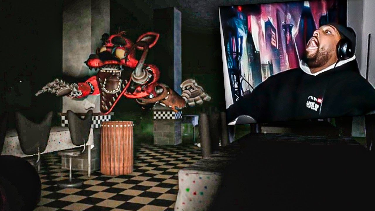 THERE'S NO REASON FOXY SHOULD BE FLYING THROUGH THE AIR LIKE THIS... | Fnaf Eternal Nights