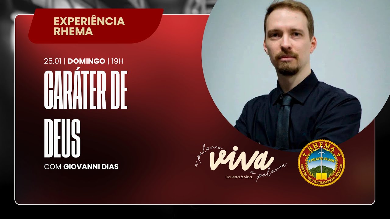 DOMINGO RHEMA Pr. Giovani Dias 25/01/2026