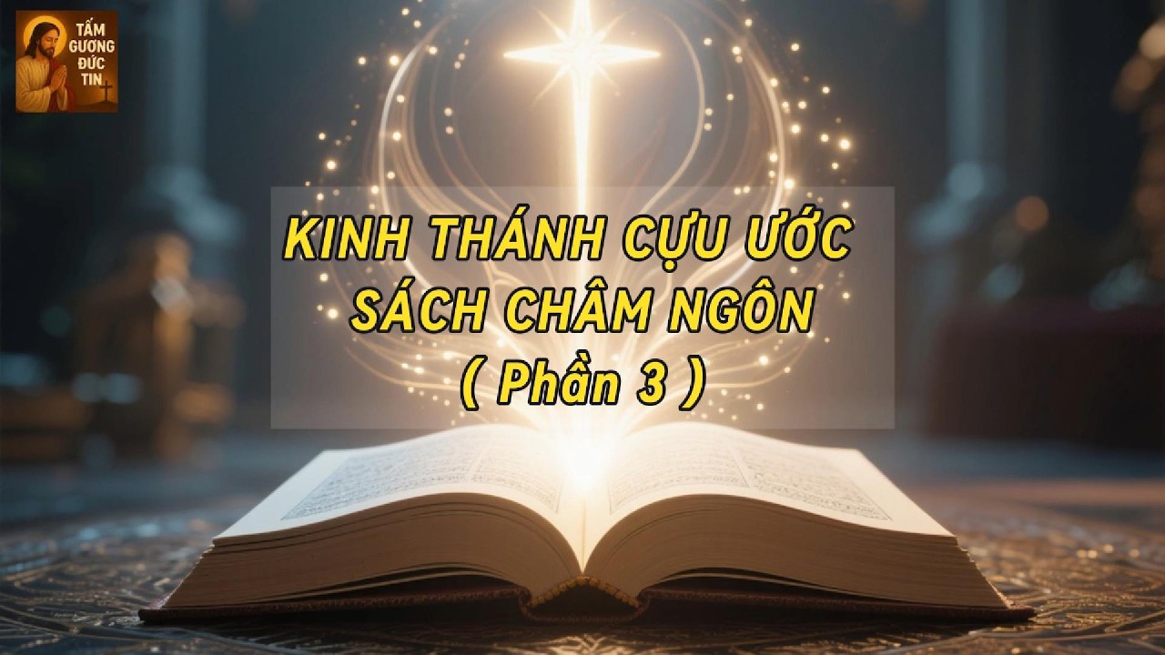 KINH THÁNH CỰU ƯỚC – SÁCH CHÂM NGÔN (Phần 3)