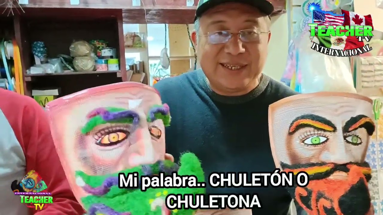 NUEVA MASCARA DE CHINELO.. TODA UNA LOCURA.. PERO CON ARTE