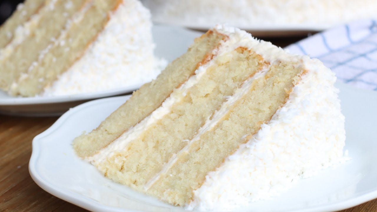 Как приготовить кокосовый кремовый торт 🥥🍰 #кокосовыйторт #рецептыторта