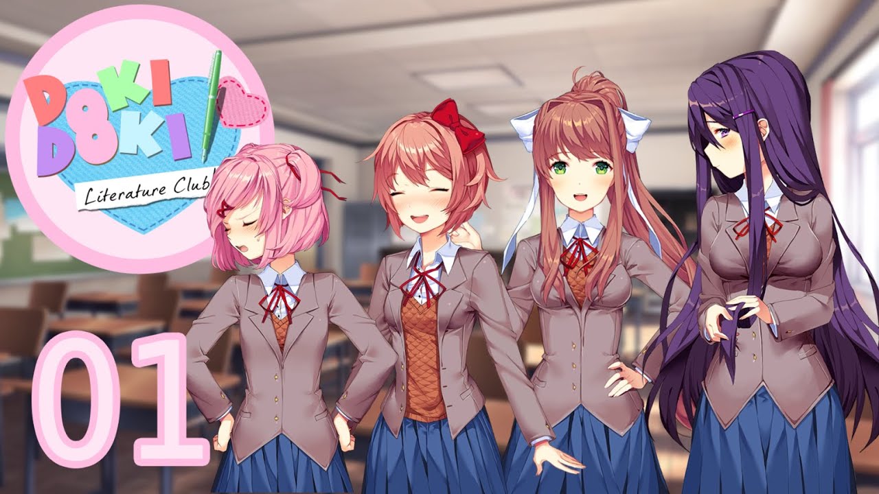 Mon nouveau CLUB de LITTÉRATURE !! | Doki Doki Literature Club
