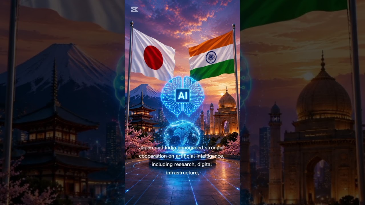 🇯🇵🤝🇮🇳 Japan & India Strengthen AI Partnership | Major Boost for Research & Digital Innovation