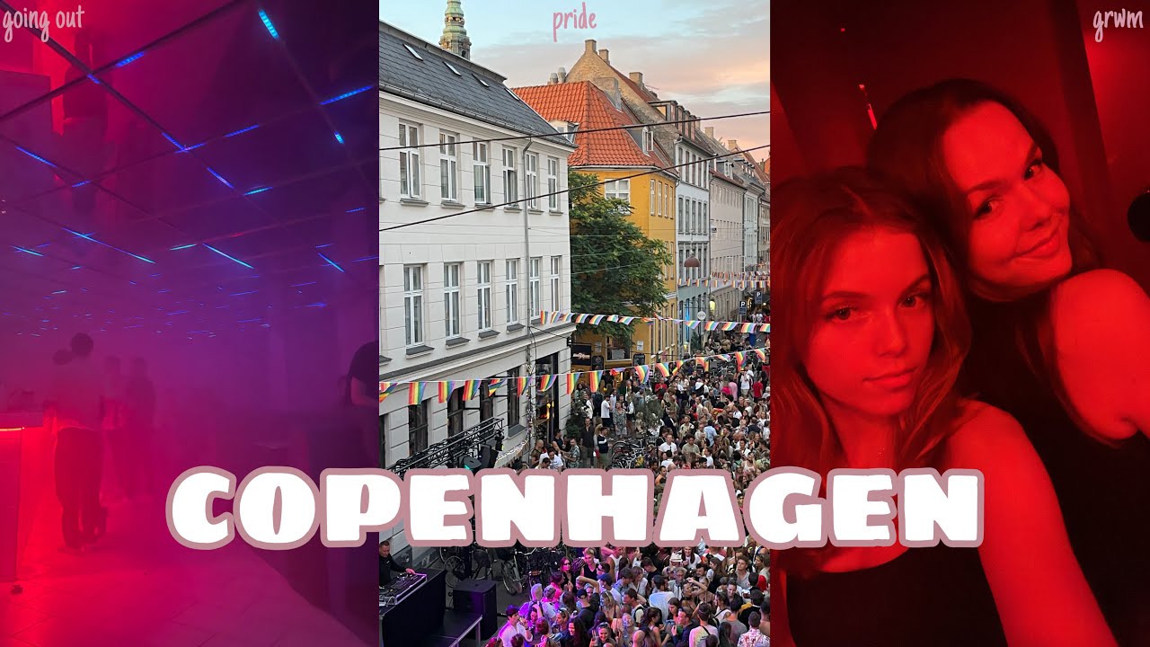 weekend vlog | cph pride, going out, & grwm