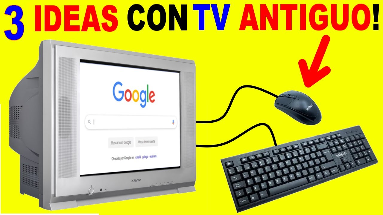 No Tires Tu Viejo Televisor! Oculta Un Secreto Increíble!