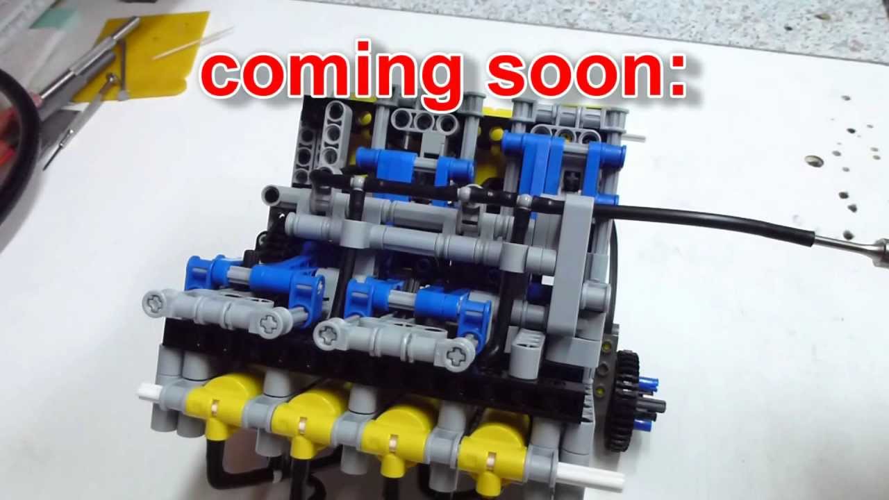 LEGO LPE v8 engine (1500rpm)