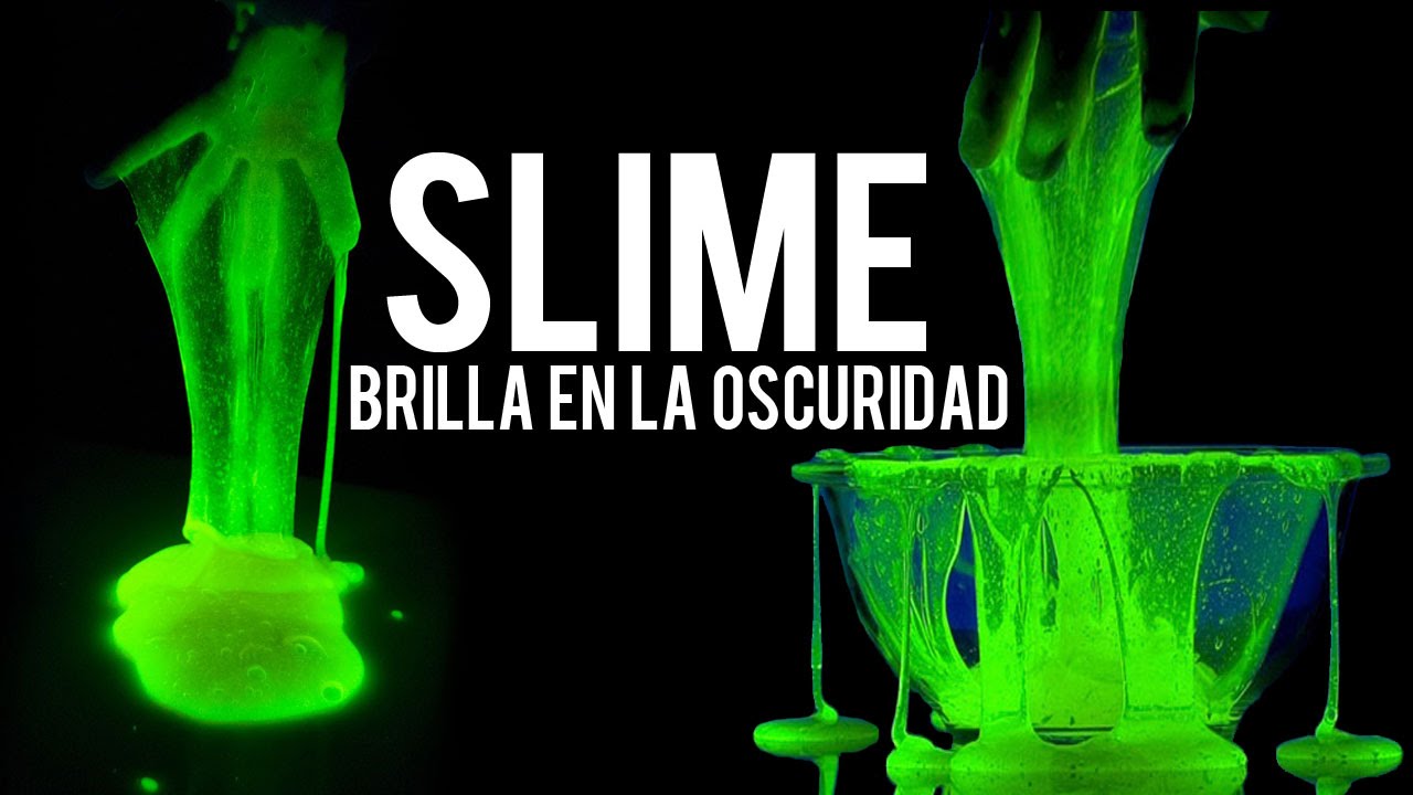 SLIME QUE BRILLA EN LA OSCURIDAD!! SIN BORAX - Tutoriales Belen