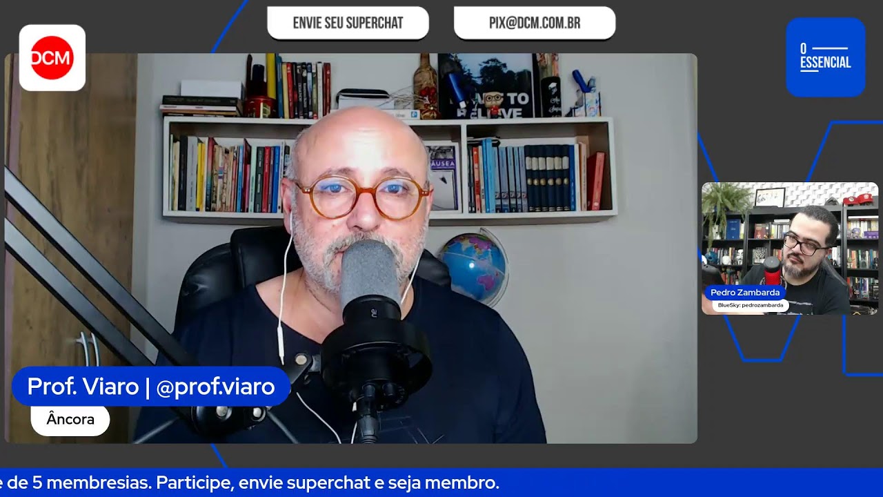 Tony Garcia fala sobre Cunha, Moro e o PT; MP Militar pede ao STM perda de patentes de Bolsonaro
