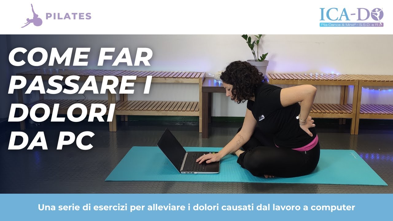 10 minuti pilates | come farsi passare i dolori da PC
