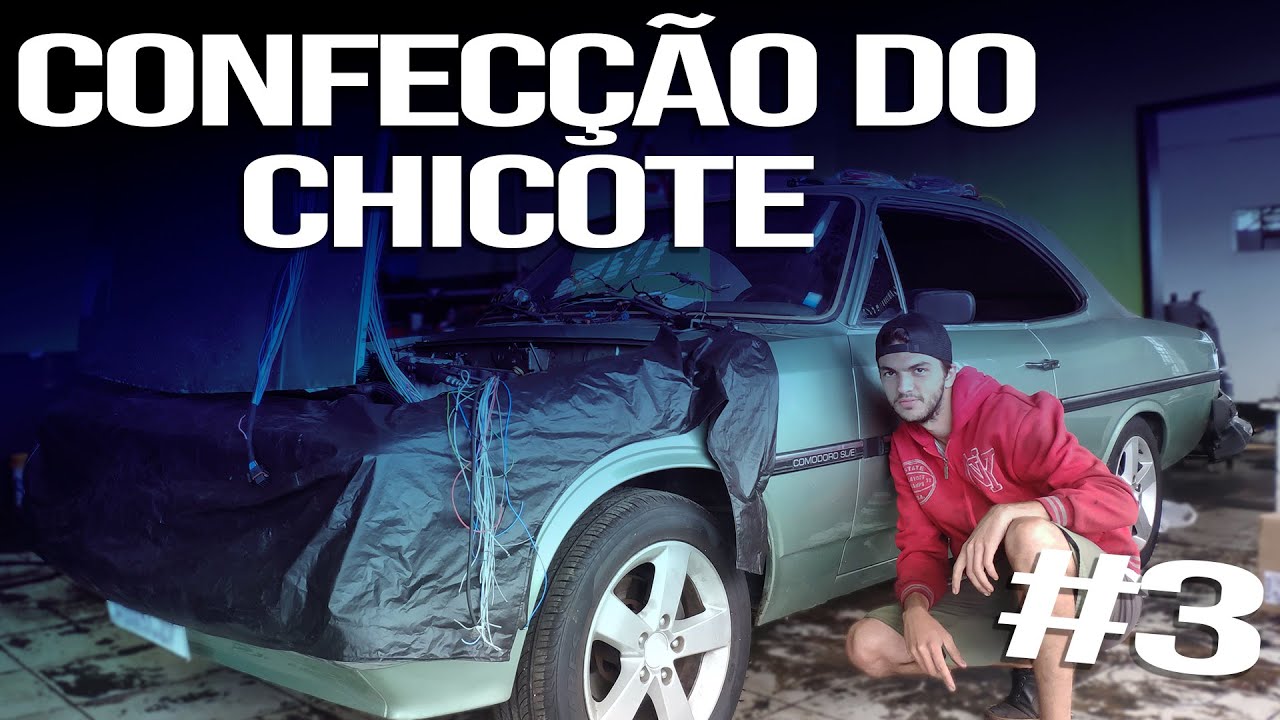Opala Comodoro injepro S3000 - confec&ccedil;&atilde;o do chicote - Ep.3