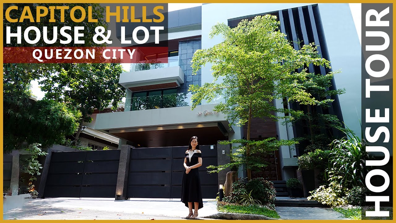 House Tour: Opulent House for Sale in Capitol Hills, Quezon City near Ayala Heights and Hillside