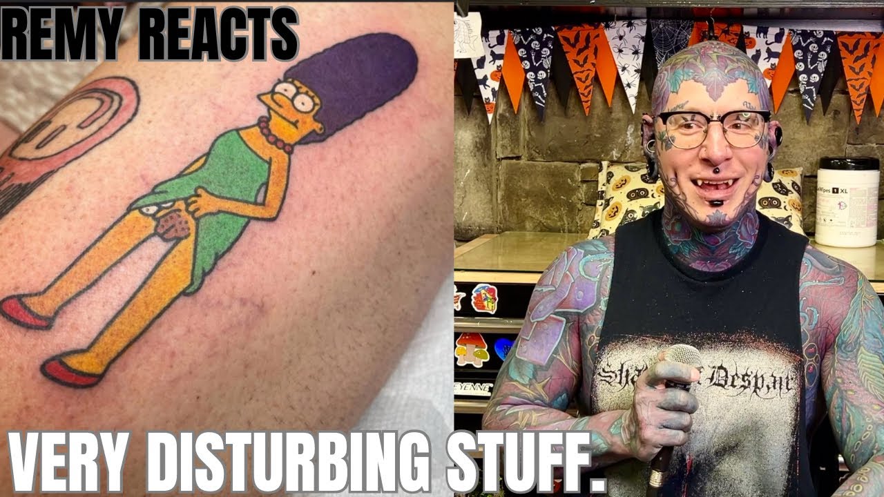 Remy Reacts to Trending Tattoos  #ink #inked #tattoos
