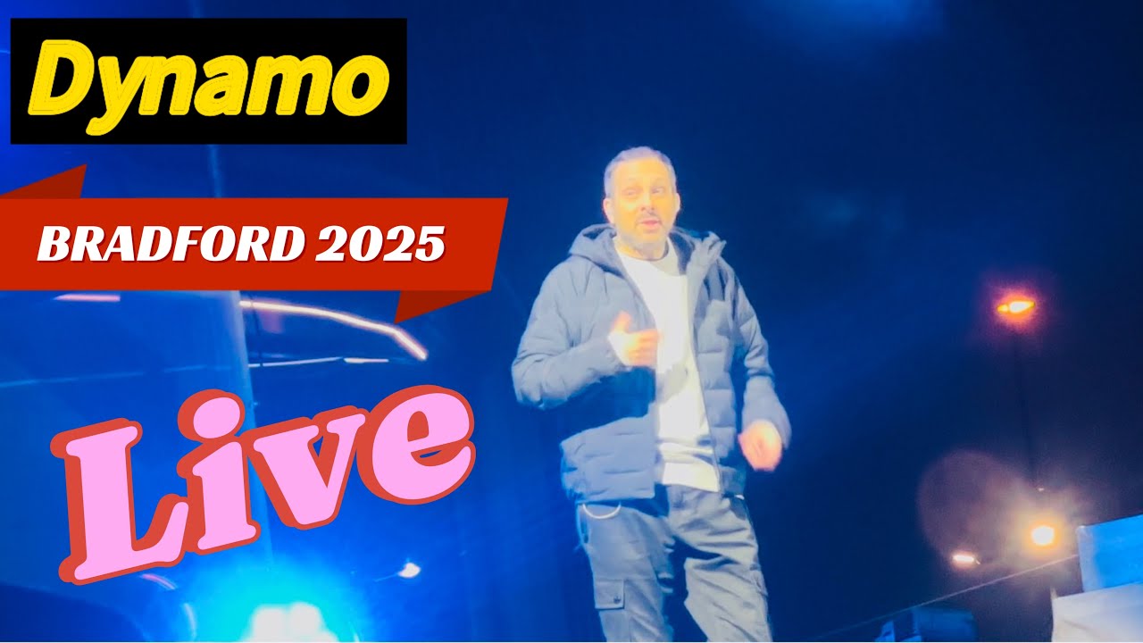 Live magic with Dynamo/live/first time in bradford/city centre