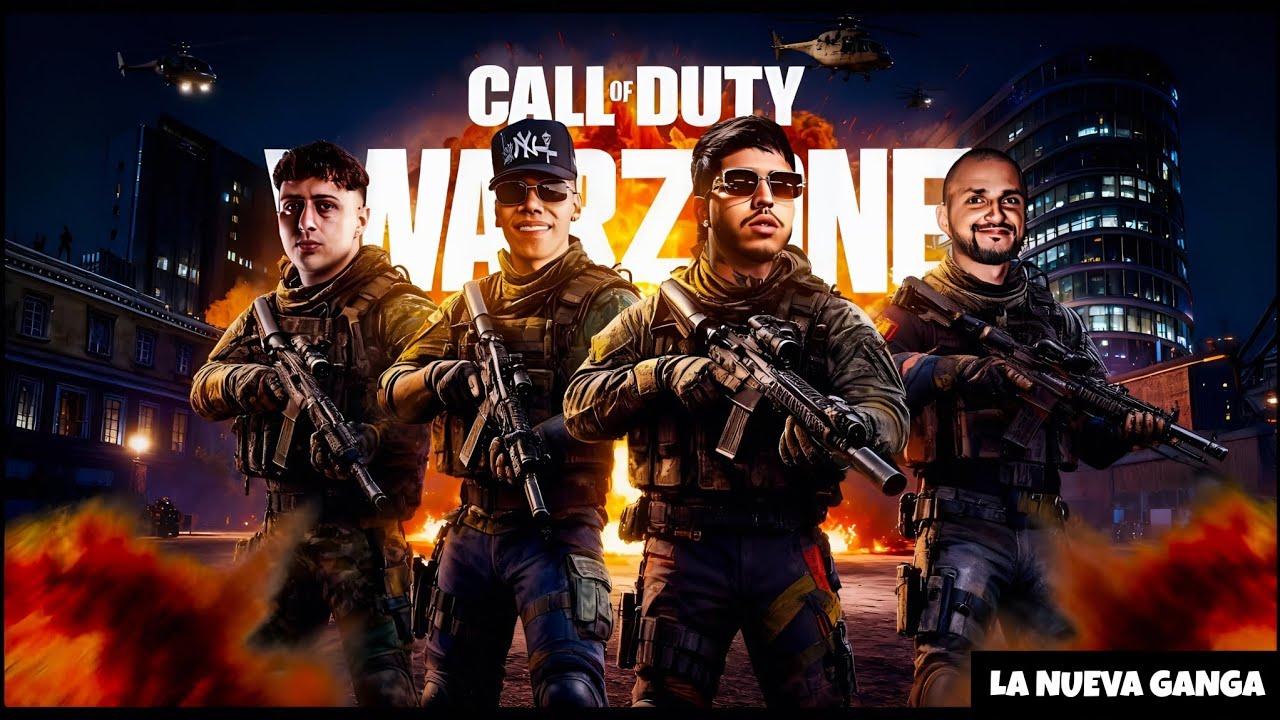 WARZONE CON WESTCOL Y JUANFER .. MUÑE.. PELICANGER / LA NUEVA GANGA #westcol #juanferlamata 