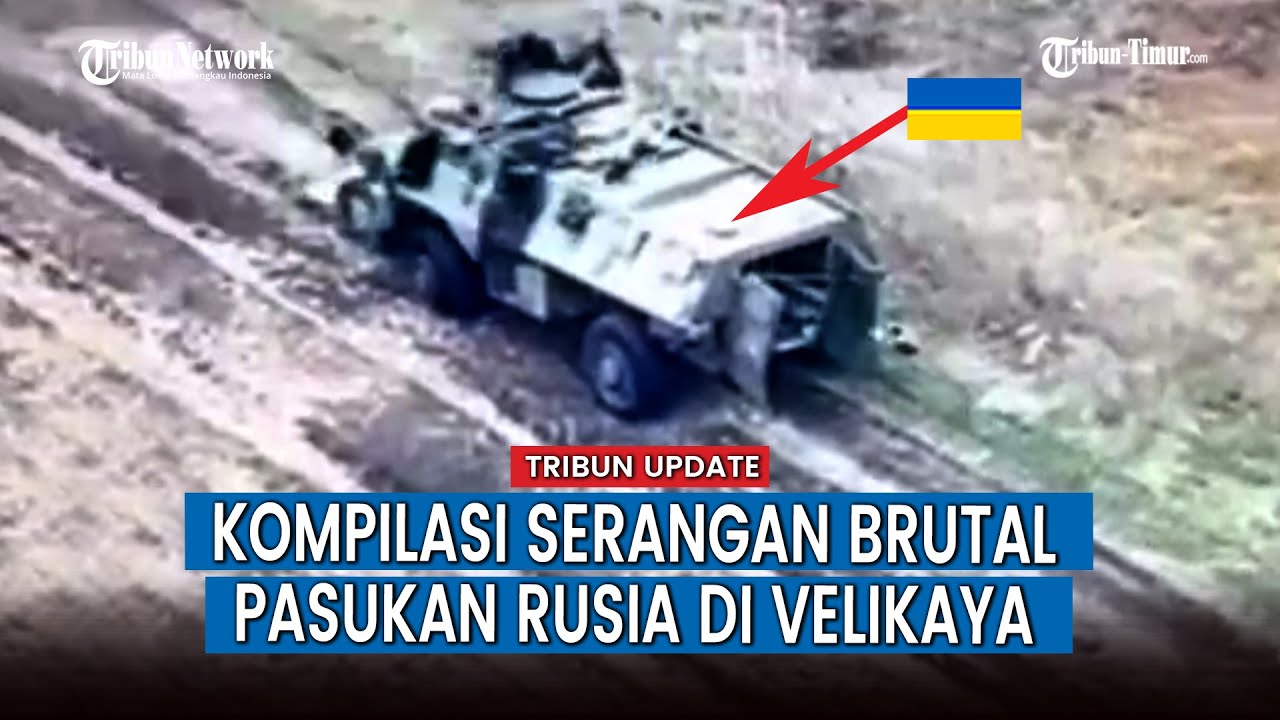 [FULL] Pasukan Rusia Layangkan Serangan Brutal, Posisi Ukraina di Velikaya Novoselka Porak-poranda!