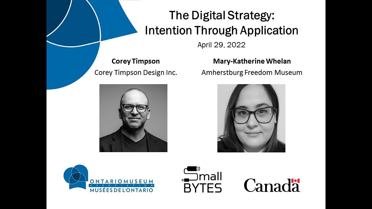 Webinar: The Digital Strategy - Intention through Application