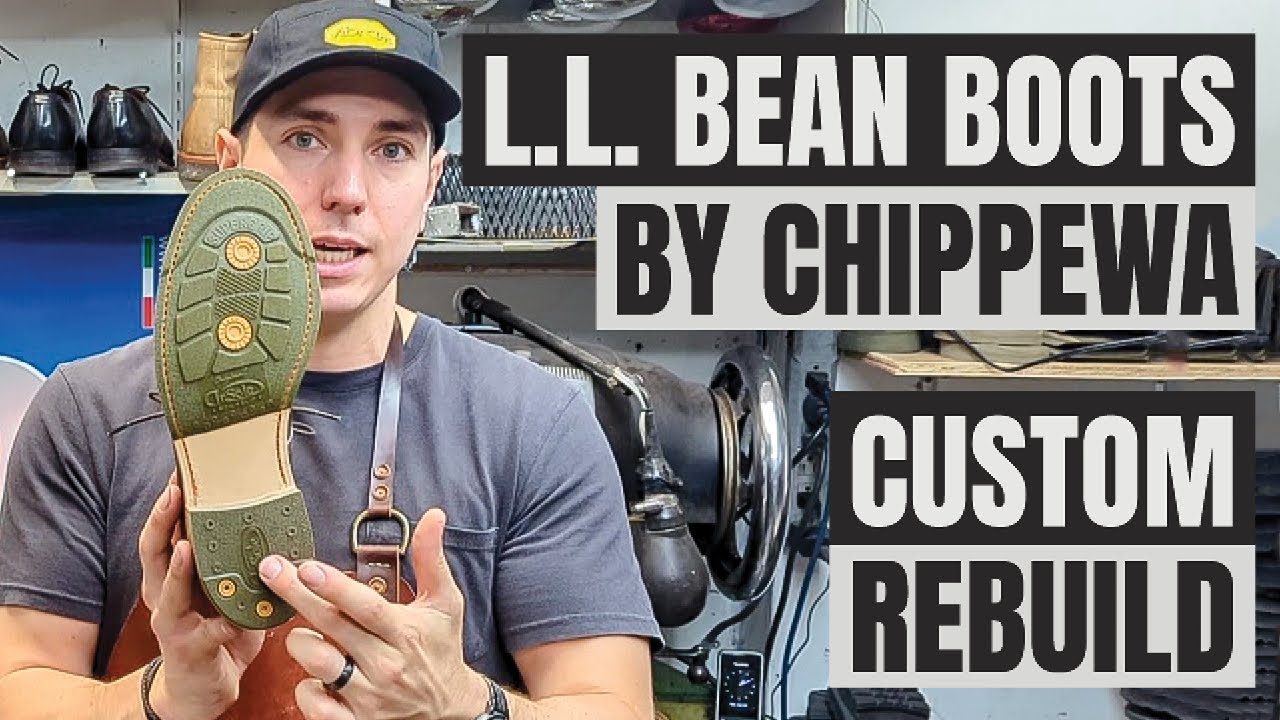 L.L. Bean Boots x Chippewa Custom Rebuild | Ремонт обуви Dimar