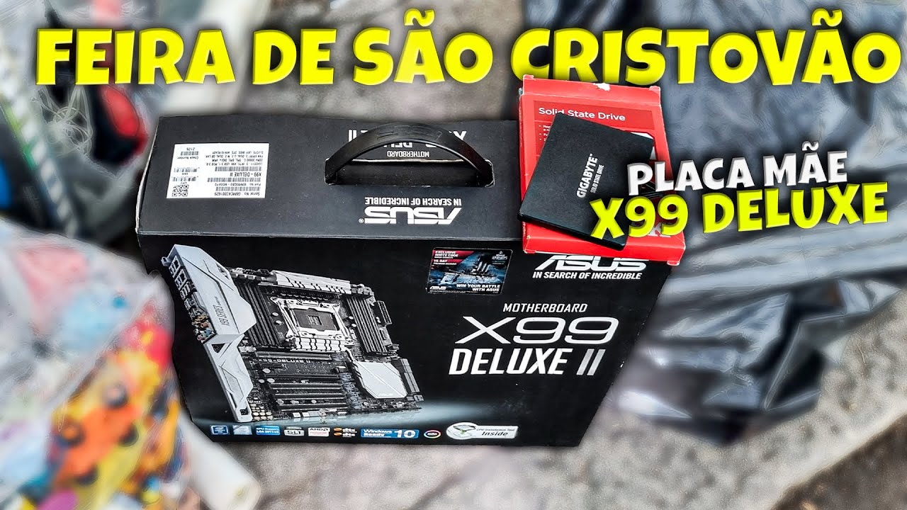 NÃO PENSEI DUAS VEZES COMPREI ANTES DE TODOS NA FEIRA DO ROLO SÓ FALTOU A RTX CHEGAR MAS .....