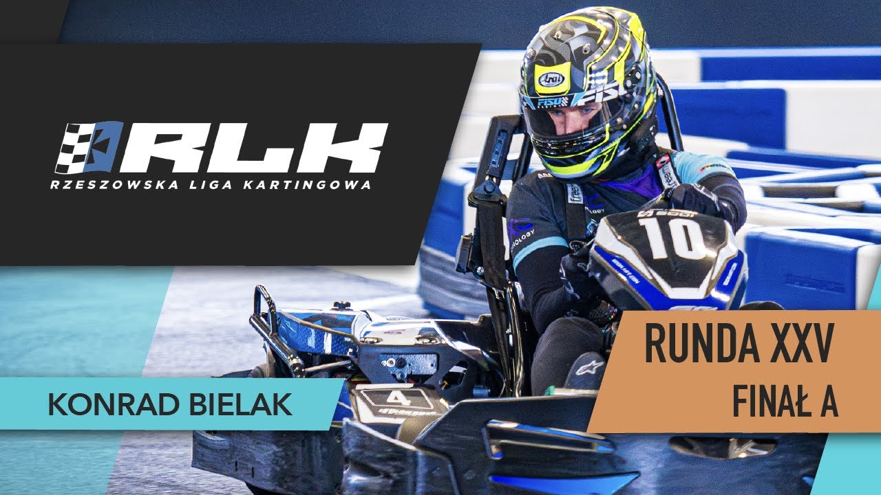 Konrad Bielak - Rzeszowska Liga Kartingowa - Runda 15 - Finał A - Reskart Rzesz&oacute;w