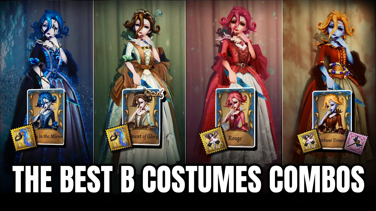 MATCHING ACCESSORIES WITH MARY B COSTUMES | Bloody Queen Gameplay - Identity V