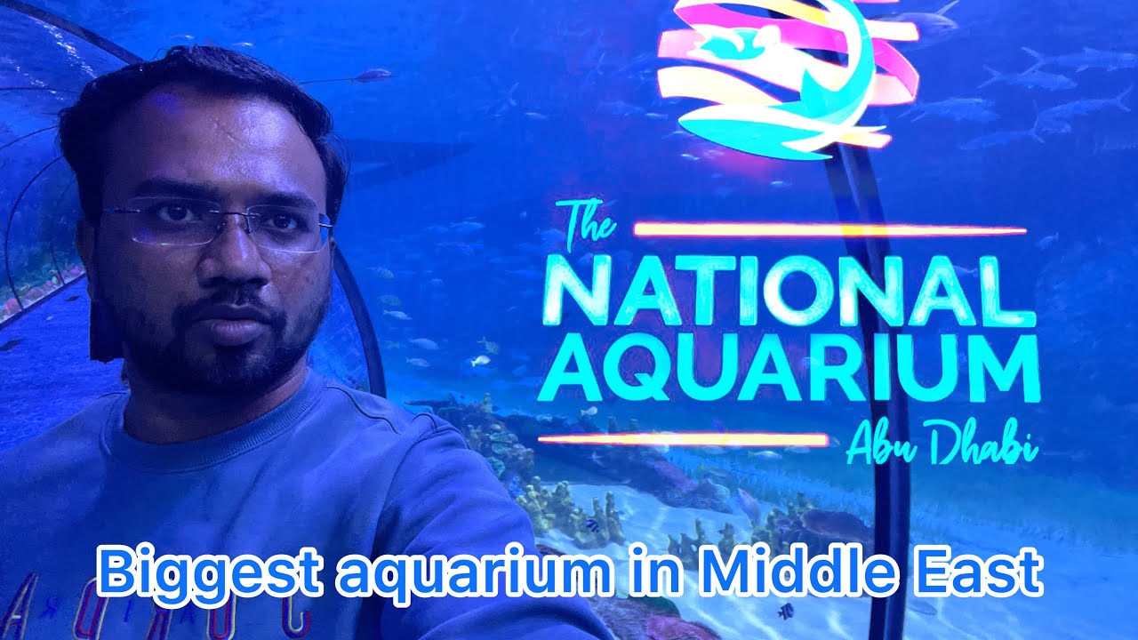 National aquarium Abu Dhabi | largest aquarium in Middle East Al qana