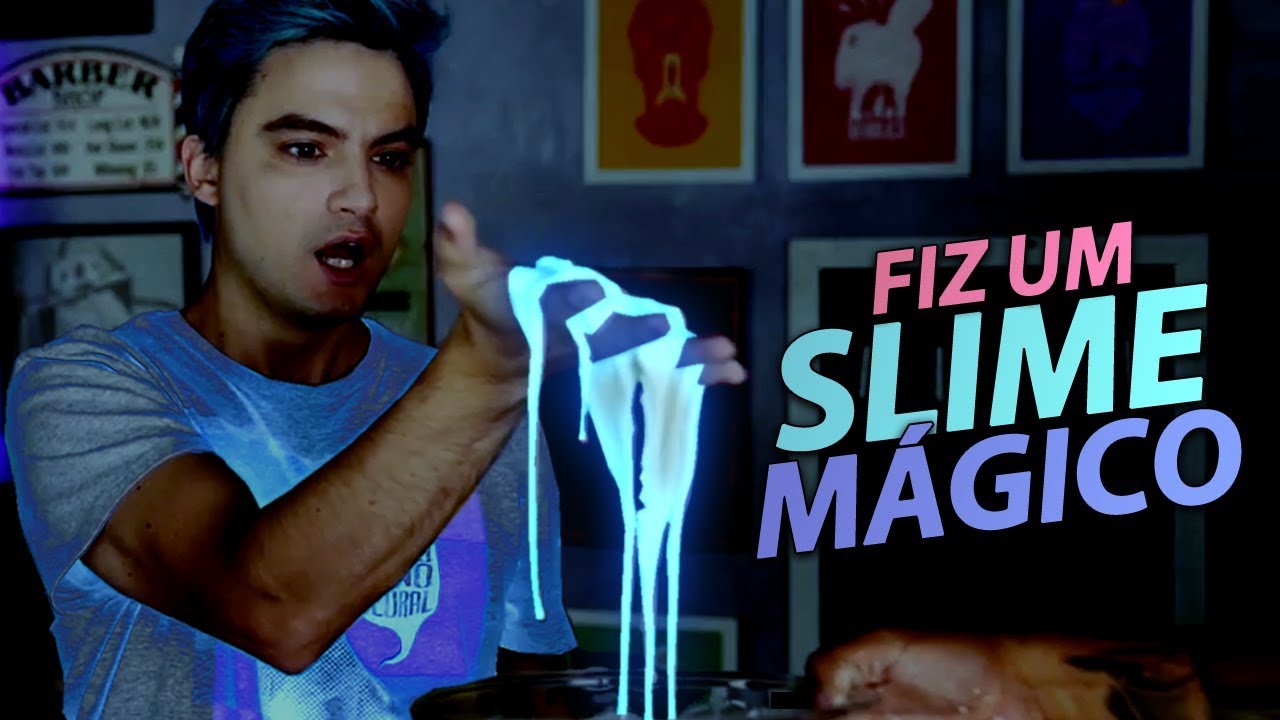 FIZ UM SLIME M&Aacute;GICO COM BATATA [+10]
