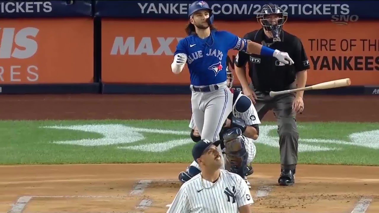 Bo Bichette Hits A Leadoff Home Run & Bat Drops | Blue Jays vs. Yankees (9/9/21)