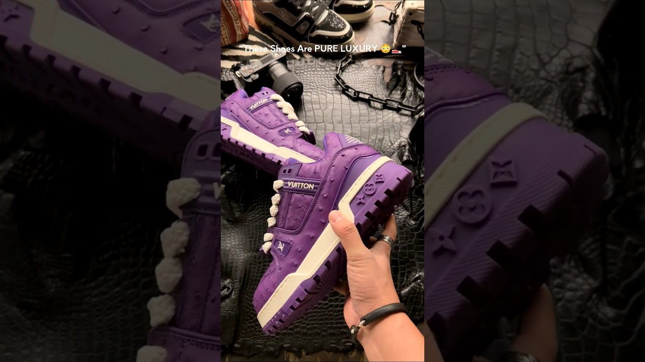 LV Purple Sneaker 💜 