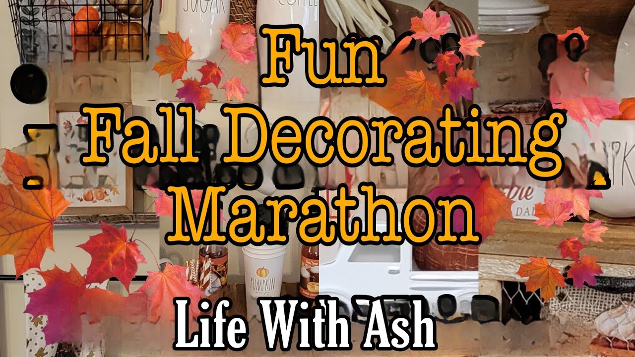 **MEGA** Fun Fall Decorating Marathon!!