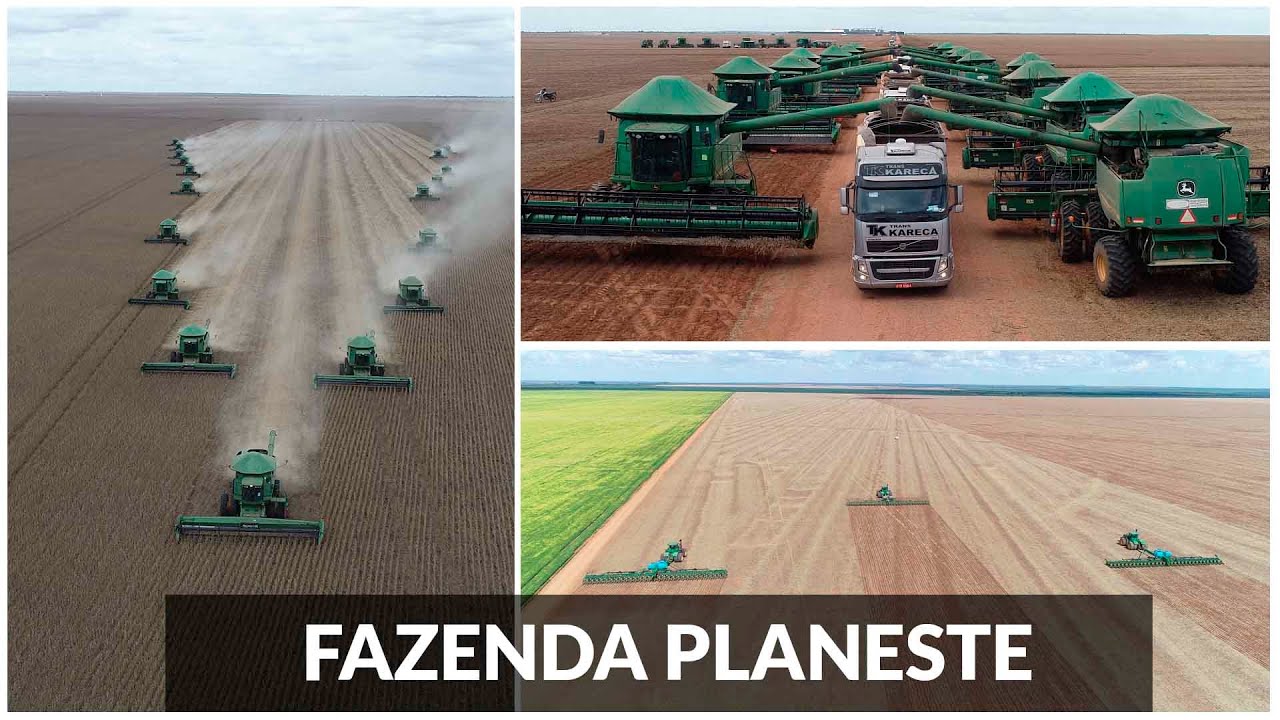 A GIGANTESCA FAZENDA PLANESTE - SLC AGRÍCOLA - RETROSPECTIVA.