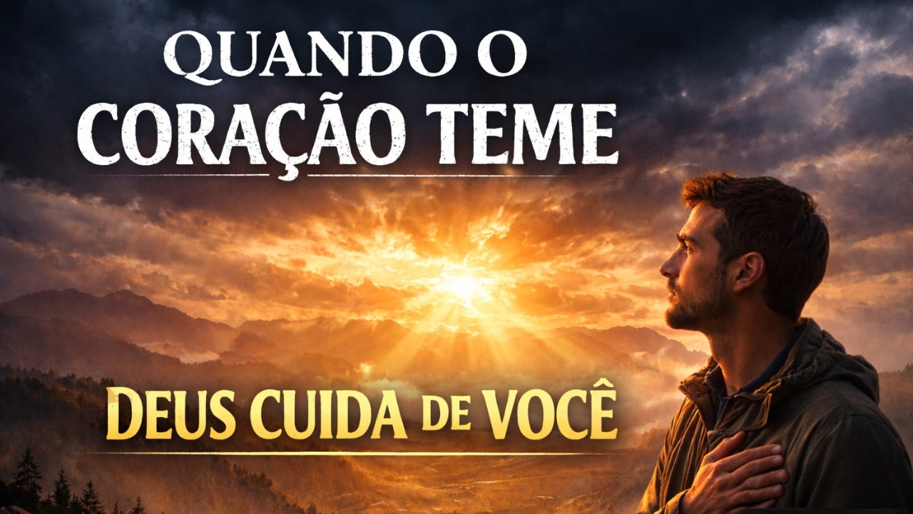 Quando o Coração Teme | Deus Cuida de Você — Música para Momentos Difíceis (40 min)