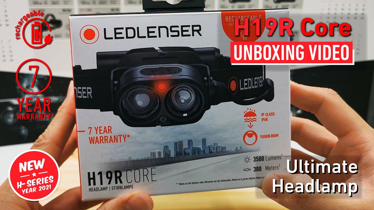H19R Core 🔦 3500 люмен, 300 метров, максимальное время работы 20 часов, аккумуляторный налобный ф...