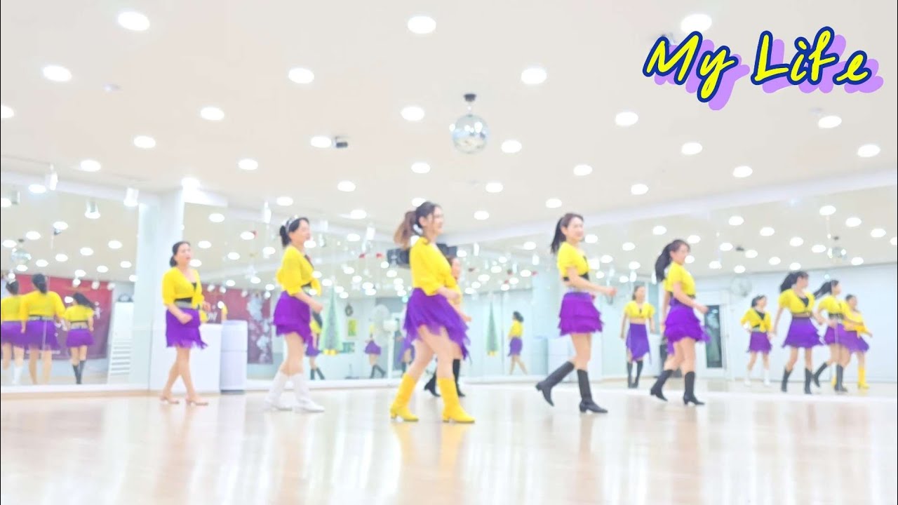 My Life 🍀 Line Dance Demo ## 대구시 수성구 지산동 홍라인댄스 010- 5003 -2606